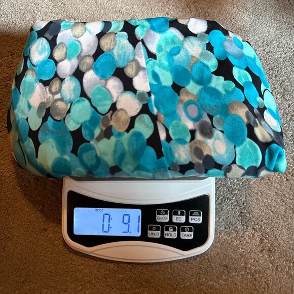 OneEighty Blue Abstract Dot Skater Skirt A-Line Flowy Casual Y2K Indie - Picture 9 of 9